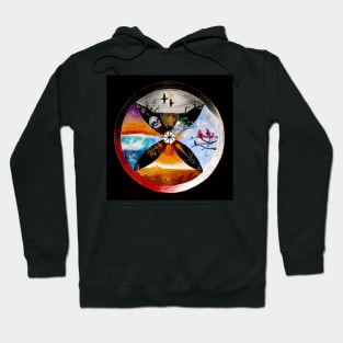 Pagan annual wheel - circle of life Hoodie